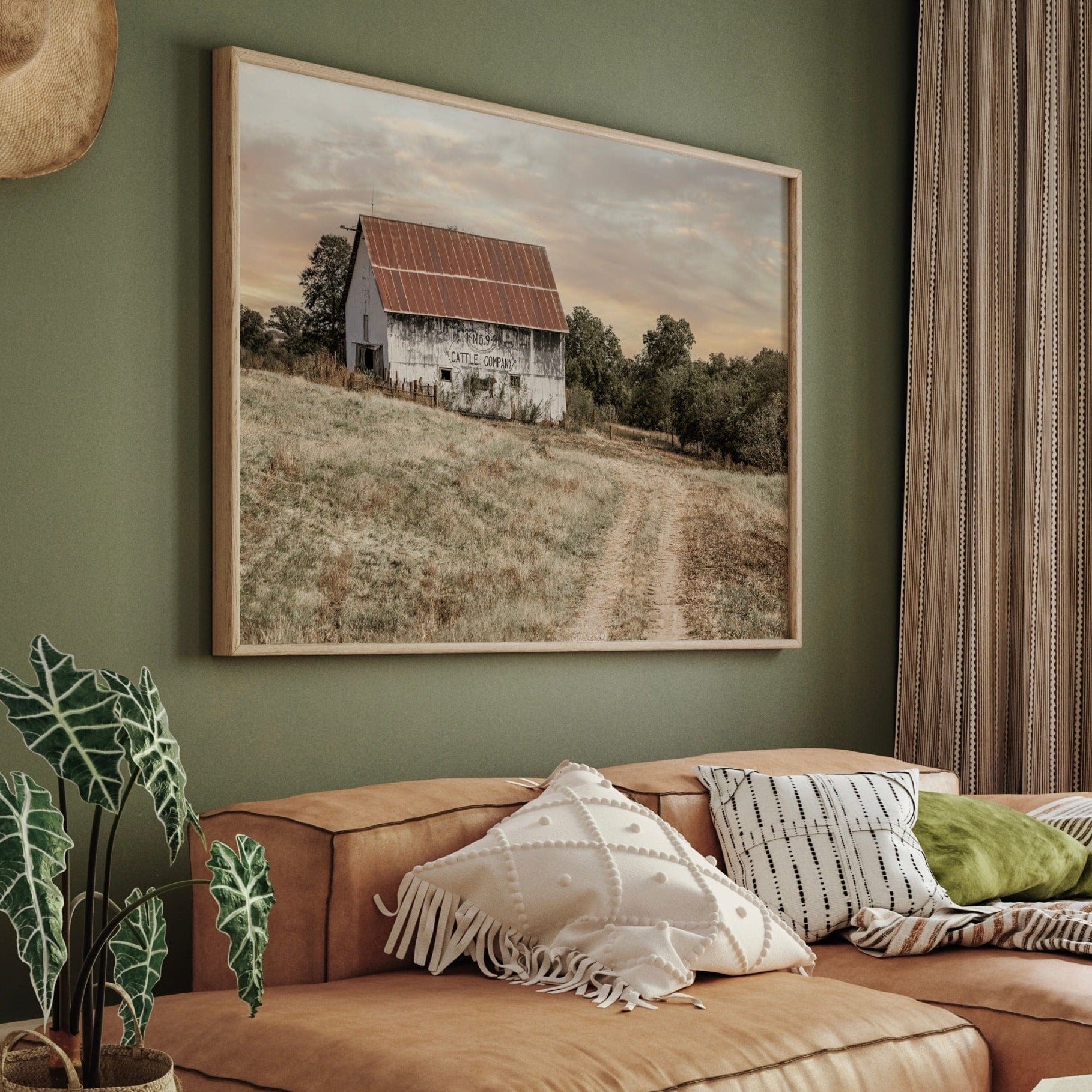 No 9 Cattle Company Barn Wall Art Teri James Photography