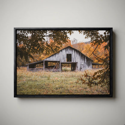 Old Arkansas Barn Wall Art - Rustic Farmhouse