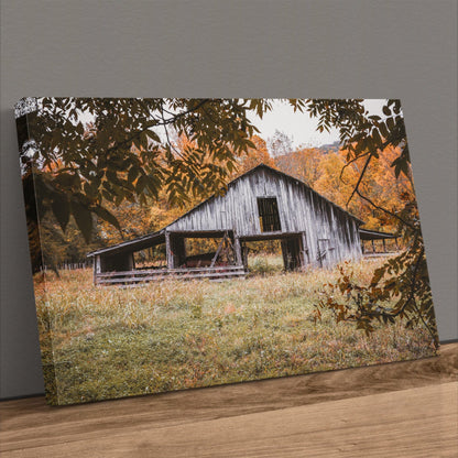 Old Arkansas Barn Wall Art - Rustic Farmhouse Wall Decor Canvas Print Canvas-Unframed / 12 x 18 Inches Wall Art Teri James Photography