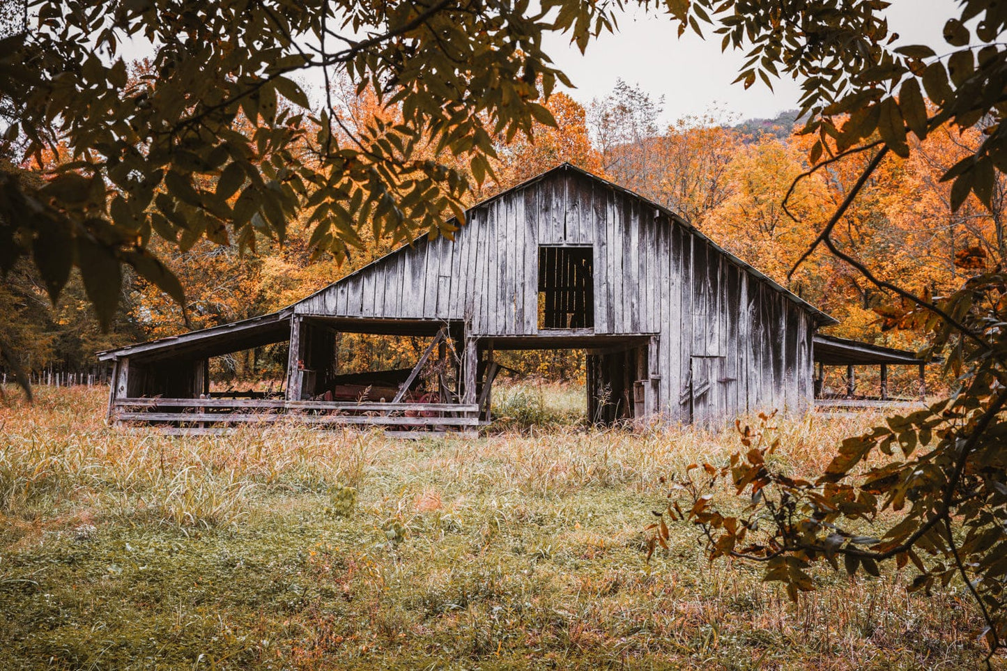 Old Arkansas Barn Wall Art Paper Photo Print / 12 x 18 Inches Wall Art Teri James Photography