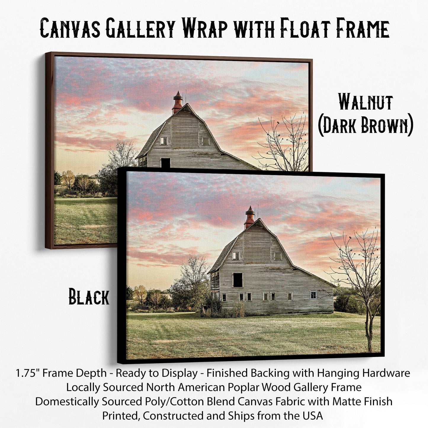 Old Barn Canvas Wall Art Wall Art Teri James Photography