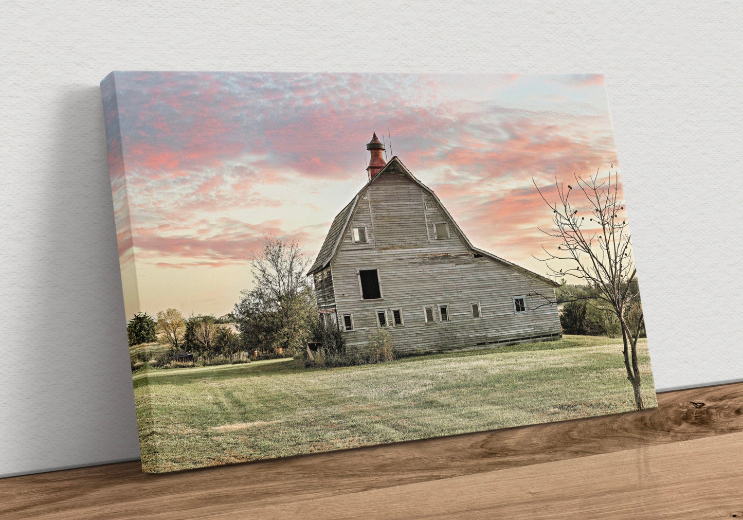 Old Barn Canvas Wall Art Canvas-Unframed / 12 x 18 Inches Wall Art Teri James Photography