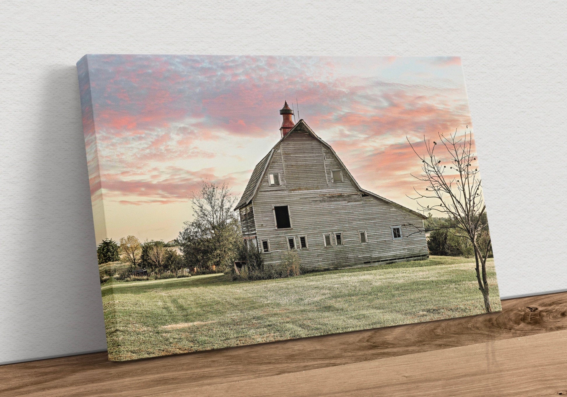 Old Barn Canvas Wall Art Canvas-Unframed / 12 x 18 Inches Wall Art Teri James Photography