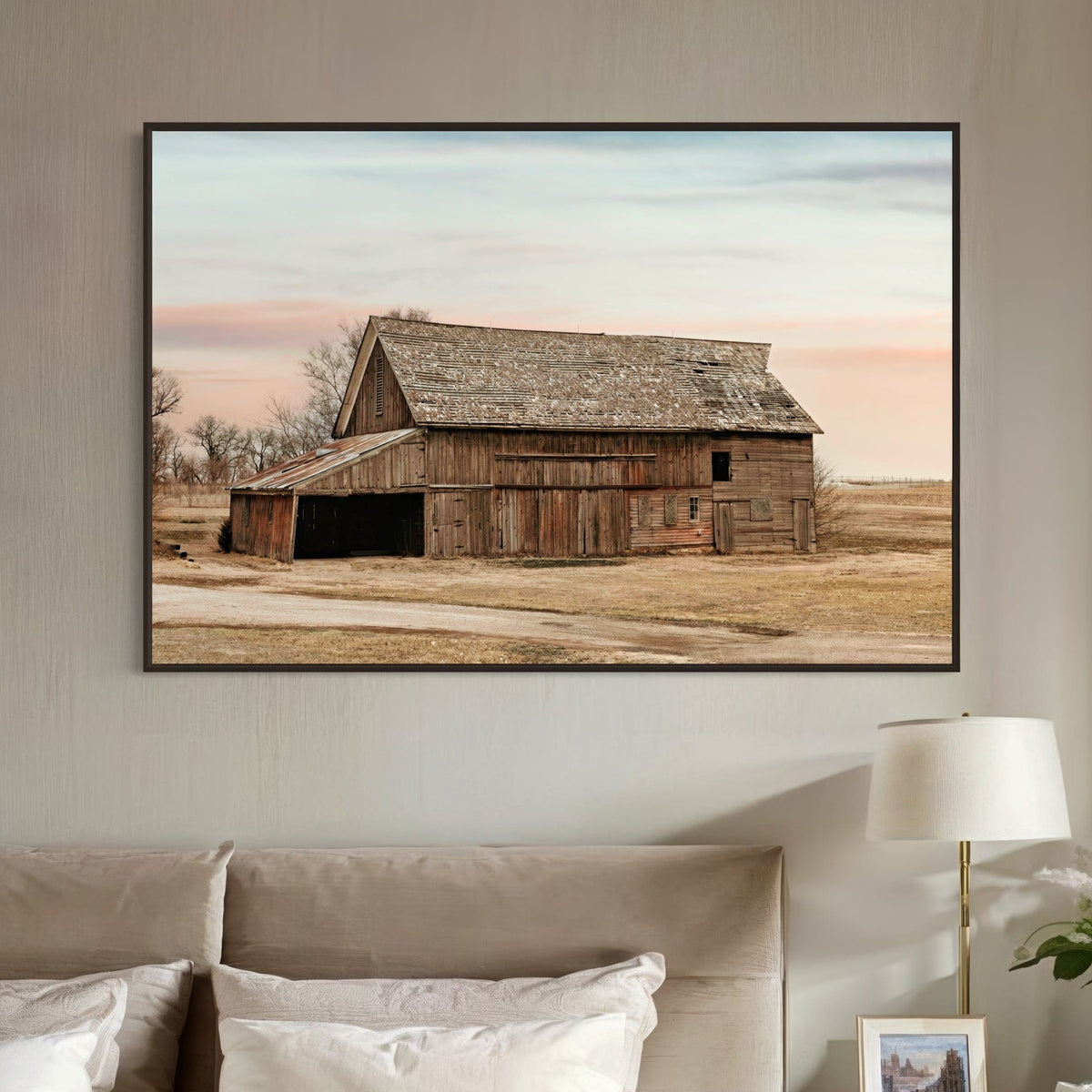 Old Barn Rustic Wall Art Canvas - Teri James Photography