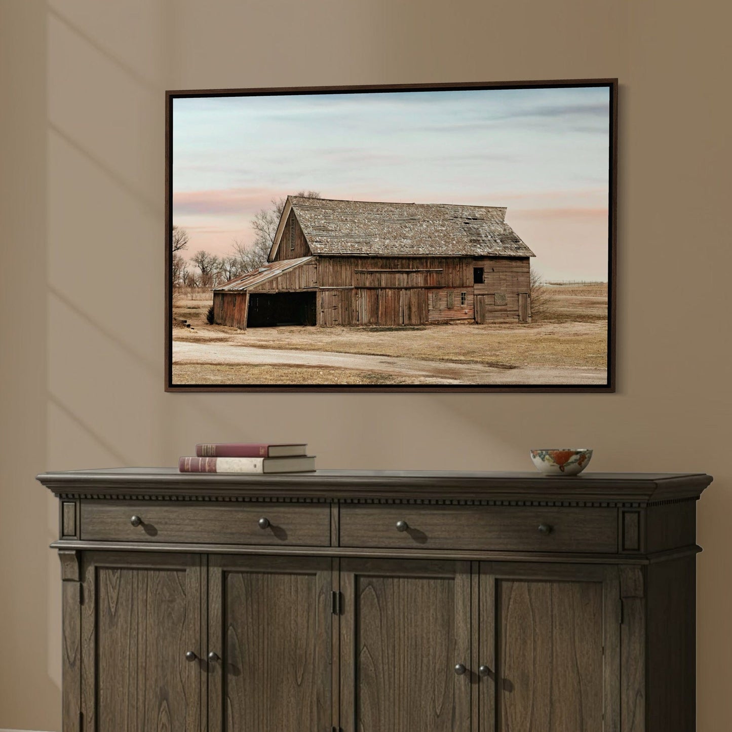 Old Barn Rustic Wall Art Canvas Wall Art Teri James Photography
