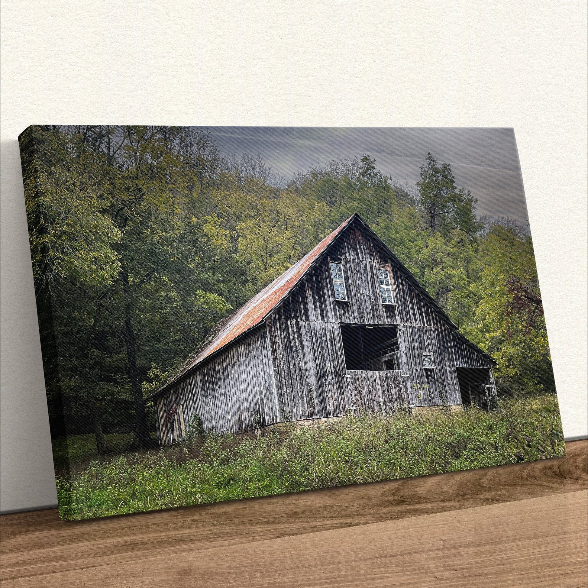 Old Barn Rustic Wall Decor Canvas-Unframed / 12 x 18 Inches Wall Art Teri James Photography
