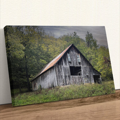 Old Barn Rustic Wall Decor Canvas-Unframed / 12 x 18 Inches Wall Art Teri James Photography