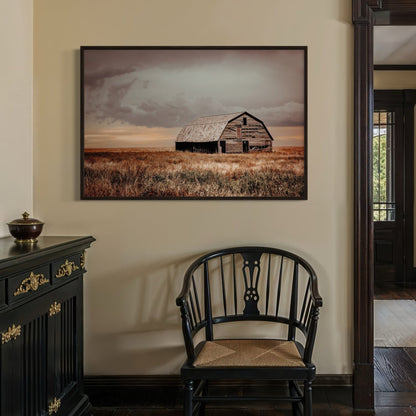 Old Oklahoma Barn Canvas Wall Art Teri James Photography