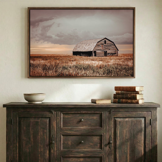 Old Oklahoma Barn Canvas Wall Art Teri James Photography