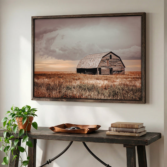 Old Oklahoma Barn Canvas Wall Art Teri James Photography
