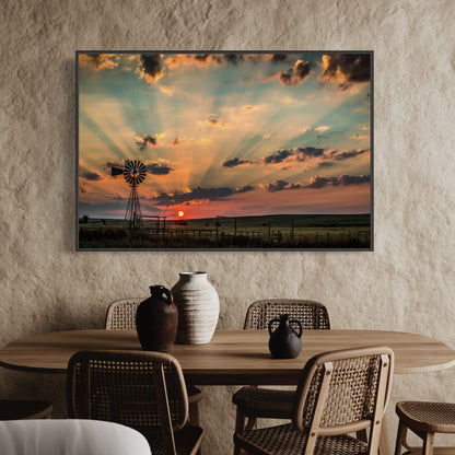 Old Windmill Canvas Art Wall Art Teri James Photography