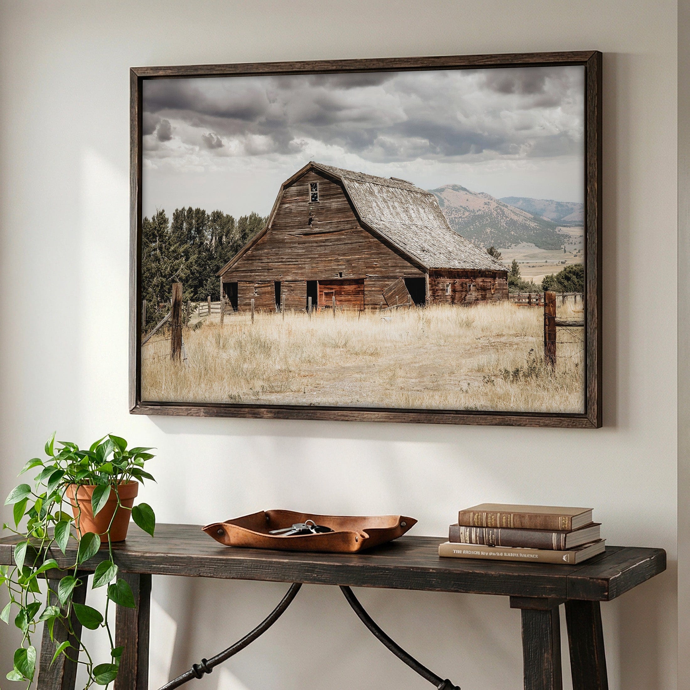 Rustic Wall Decor - Captivating Barn Canvas Art