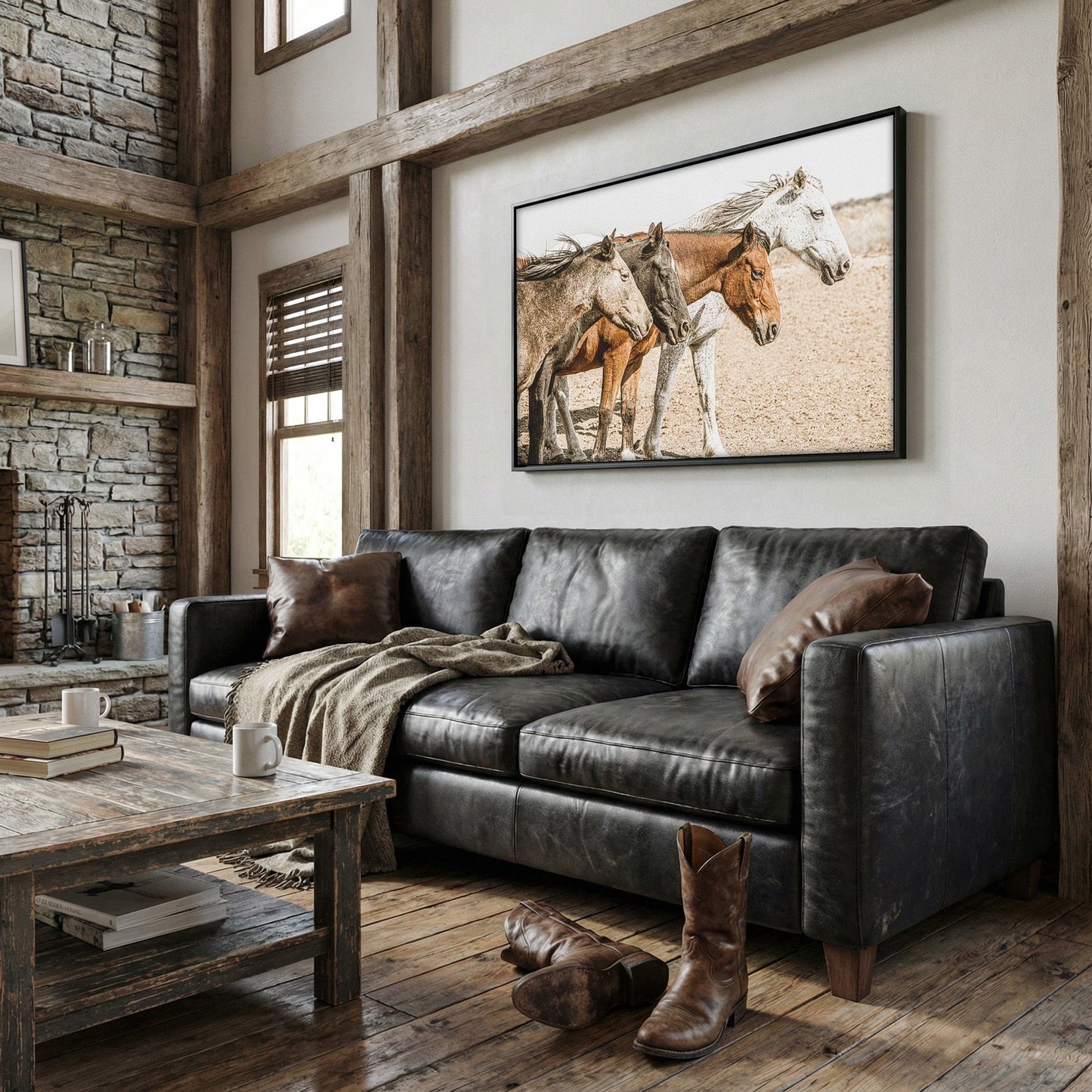 Osage County Wild Horse Print Wall Art Teri James Photography