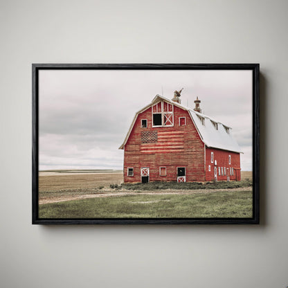 Patriotic American Flag Wall Art – Rustic Home Decor