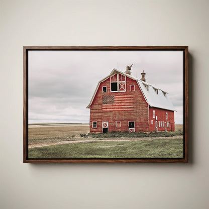 Patriotic American Flag Wall Art – Rustic Home Decor