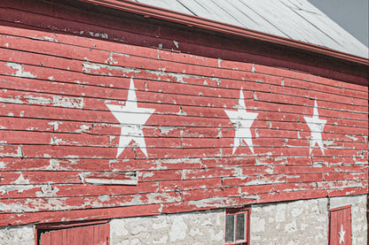 Old Barn Canvas Print - Americana Wall Art