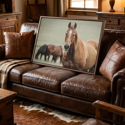 Ranch Horse Canvas Print- Western Wall Art