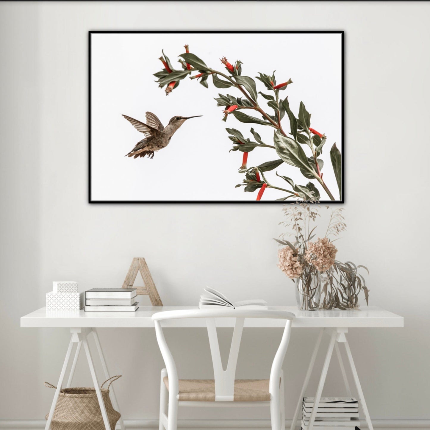 Ruby Throated Hummingbird Wall Art Teri James Photography