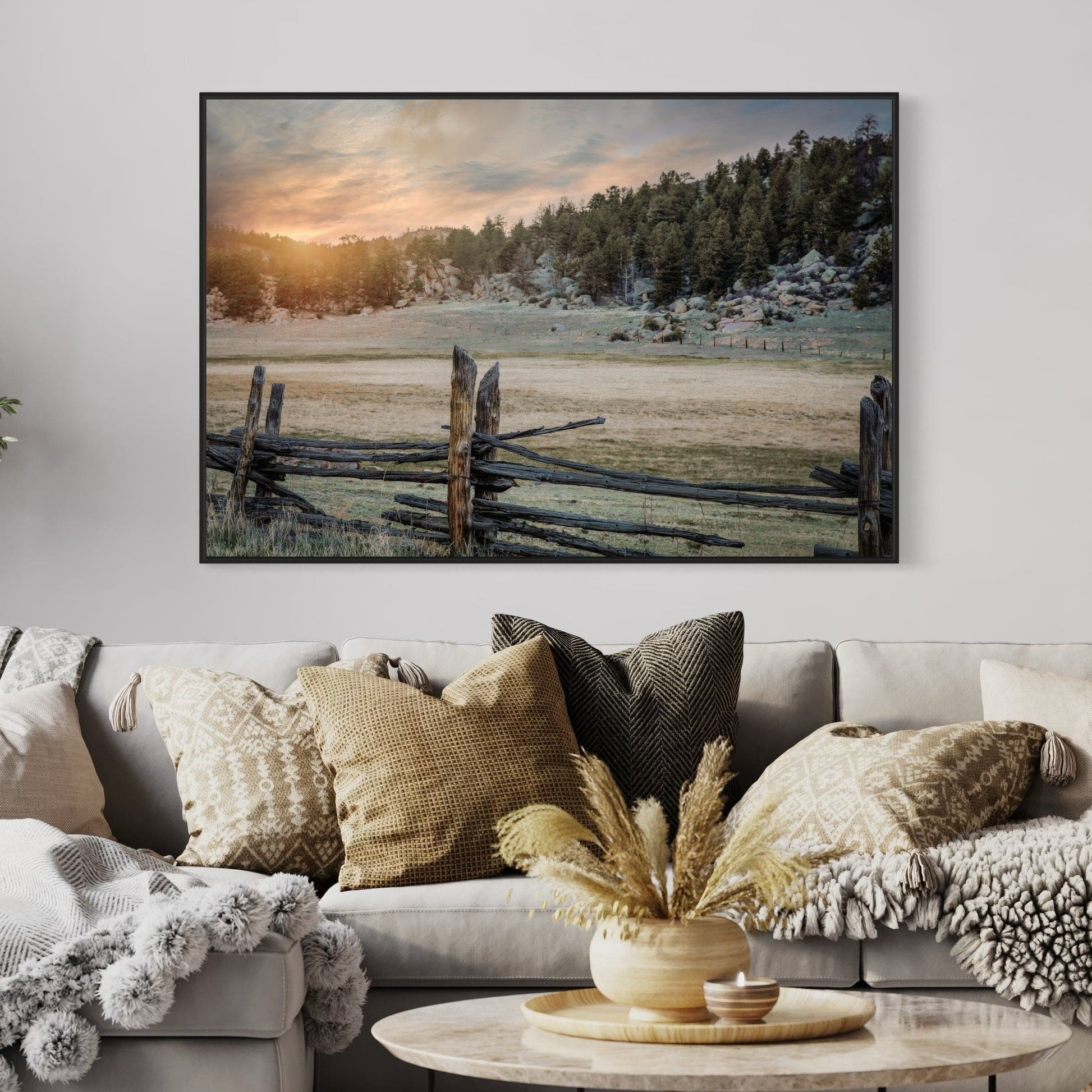 Rustic Split Frame Rustic Bedroom Art 66 Primary Bedroom Decorating Ideas For A Tranquil
