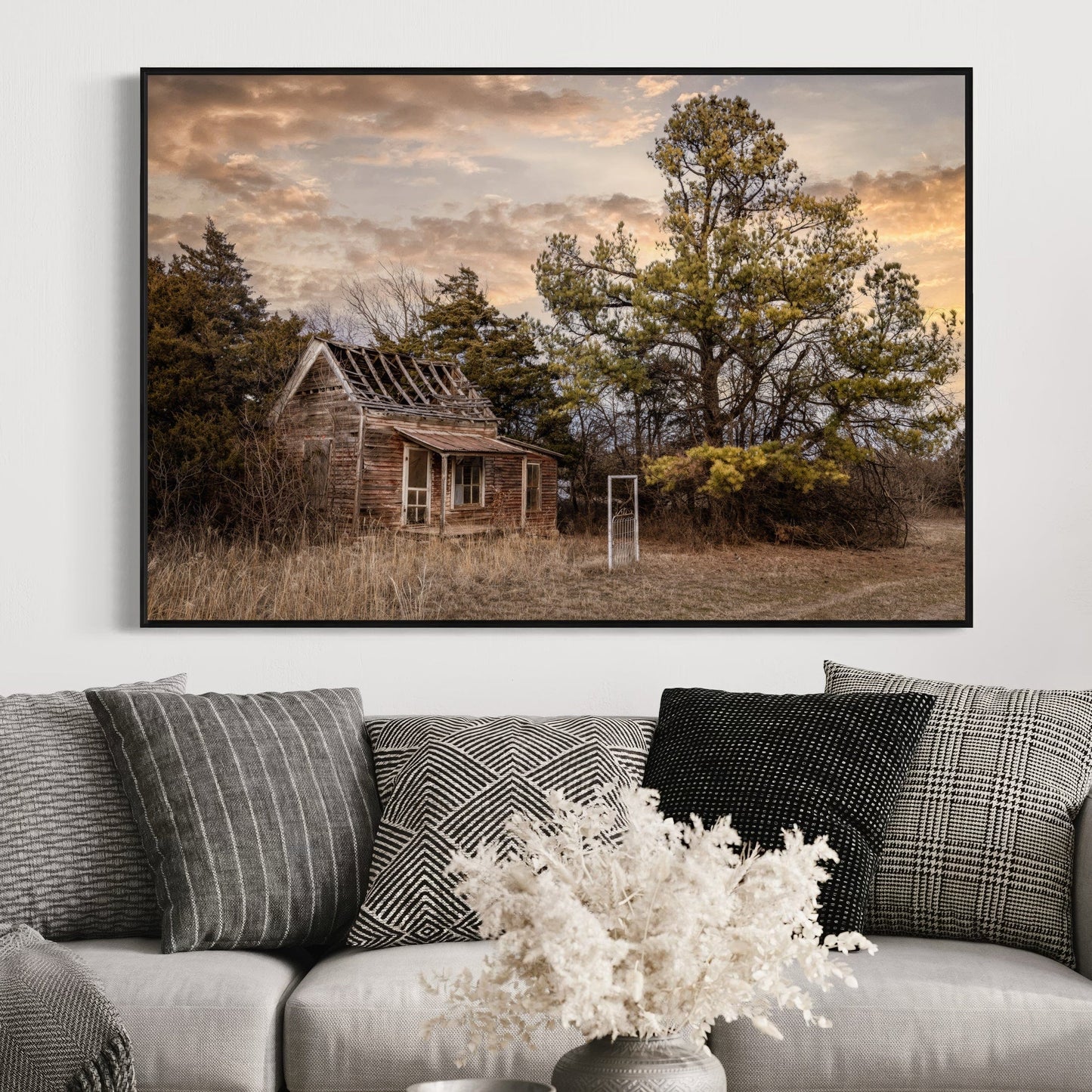 Rustic Farm Home Decor - Country Farmhouse Wall Art Teri James Photography