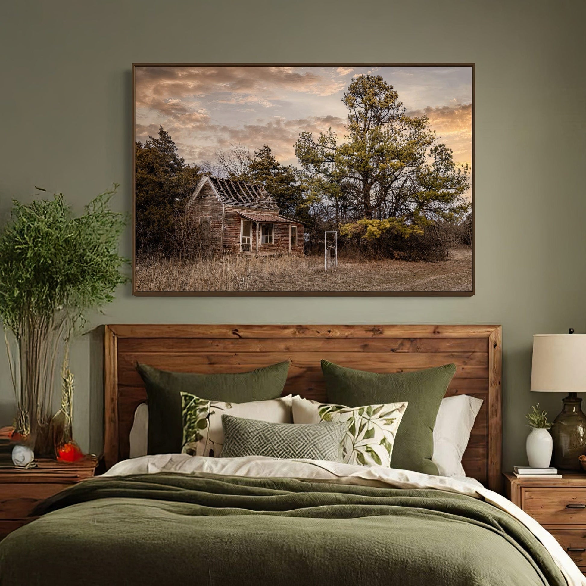 Rustic Farm Home Decor - Country Farmhouse Wall Art Teri James Photography