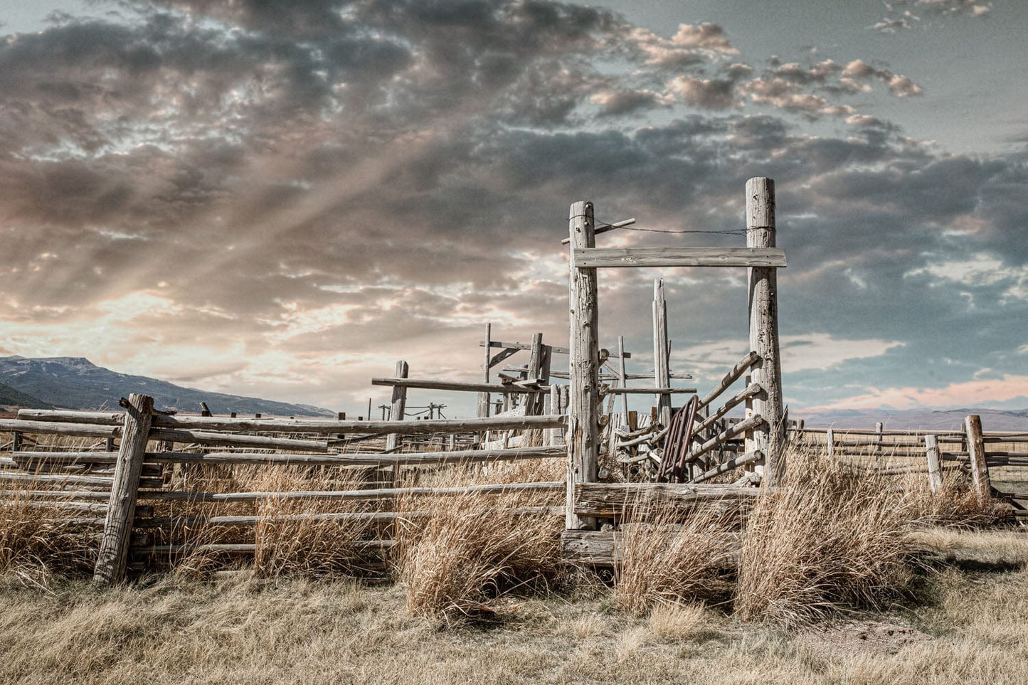 Rustic Montana Scenic Print Paper Photo Print / 12 x 18 Inches Wall Art Teri James Photography