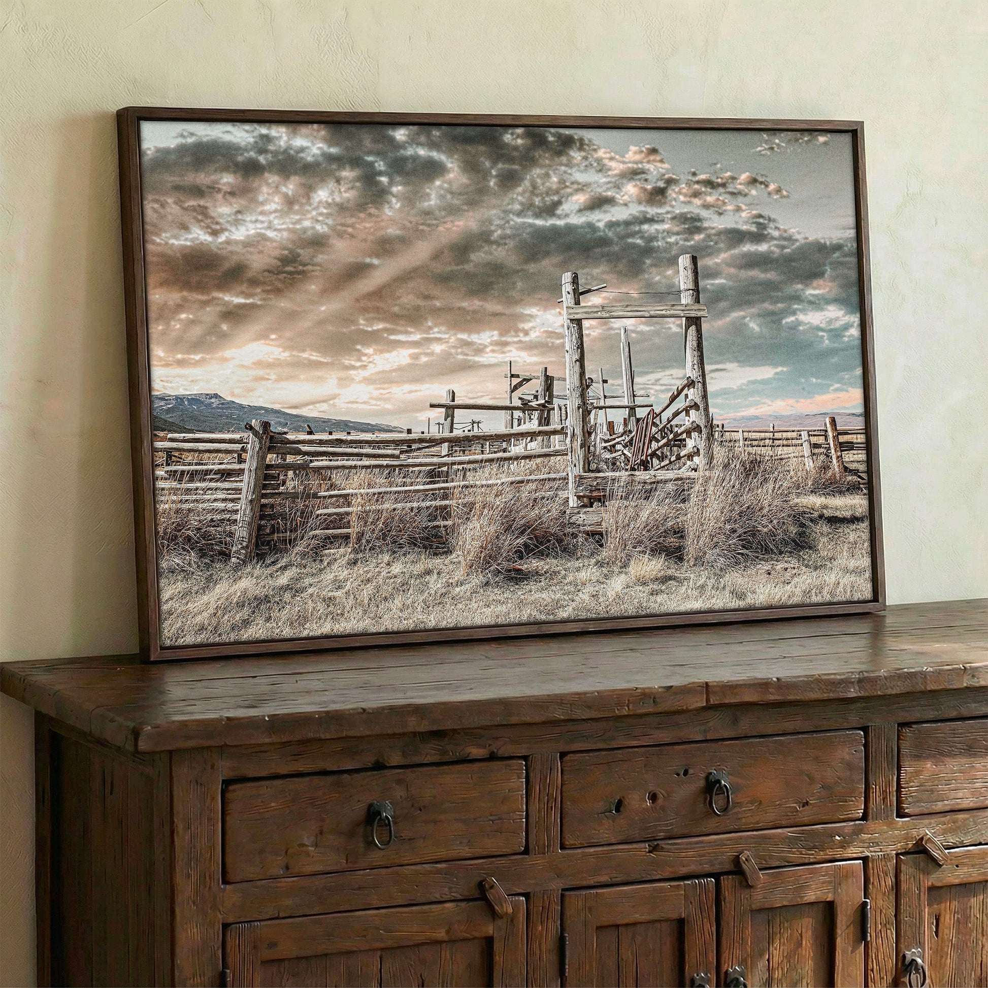 Rustic Montana Scenic Print Wall Art Teri James Photography
