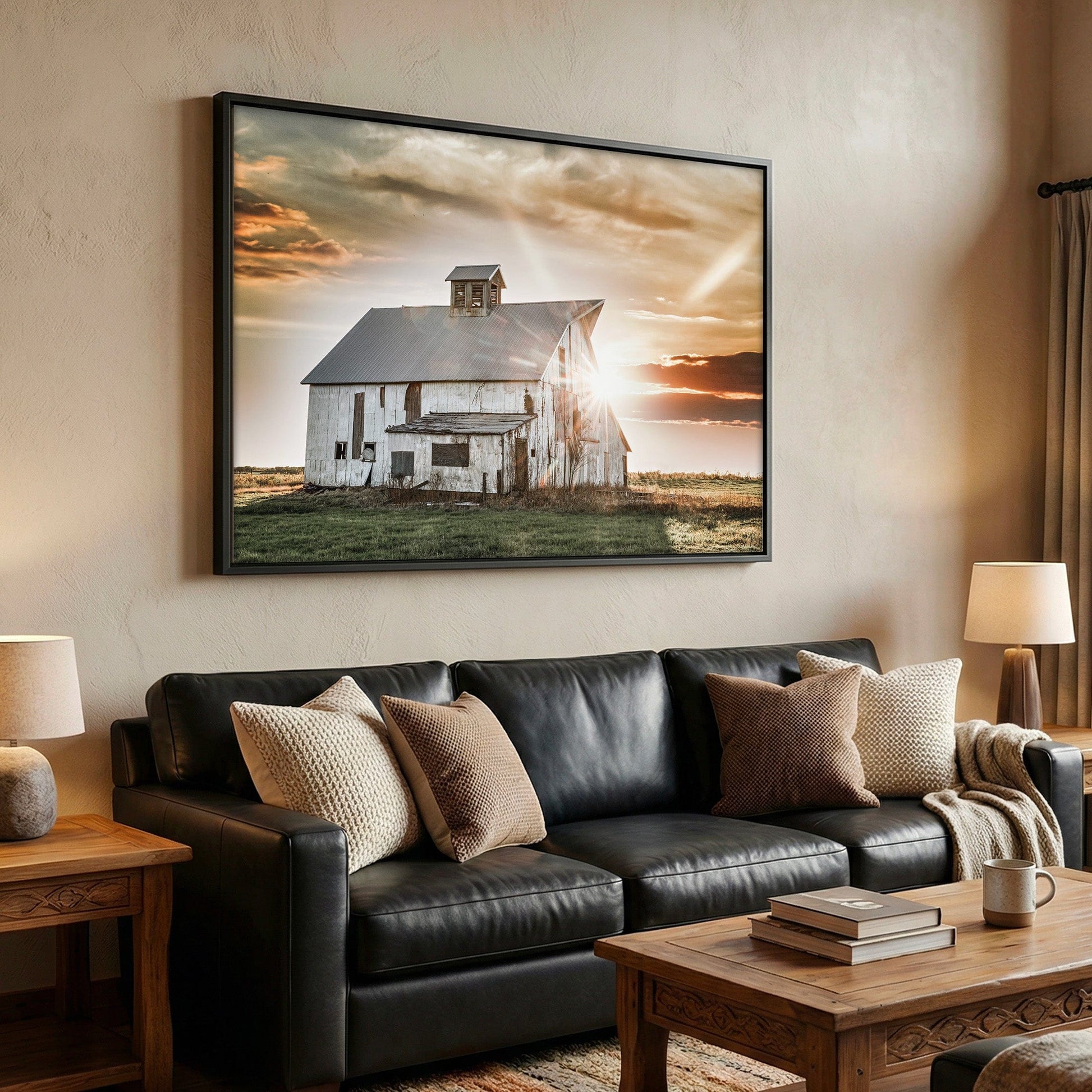 Rustic Wall Art - Old Barn Print Wall Art Teri James Photography