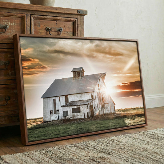 Rustic Wall Art - Old Barn Print Wall Art Teri James Photography