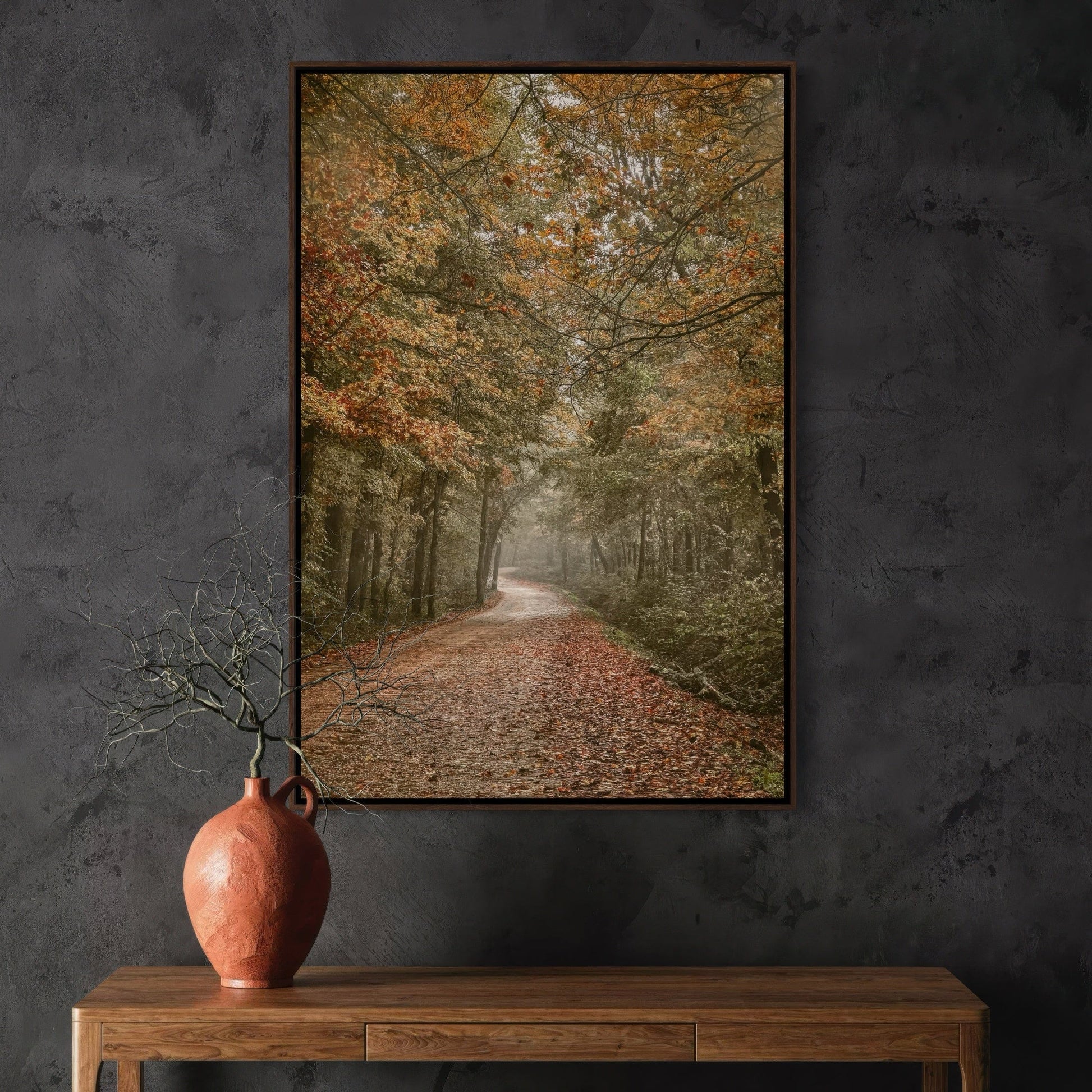 Scenic Arkansas Forest Road Wall Art Teri James Photography