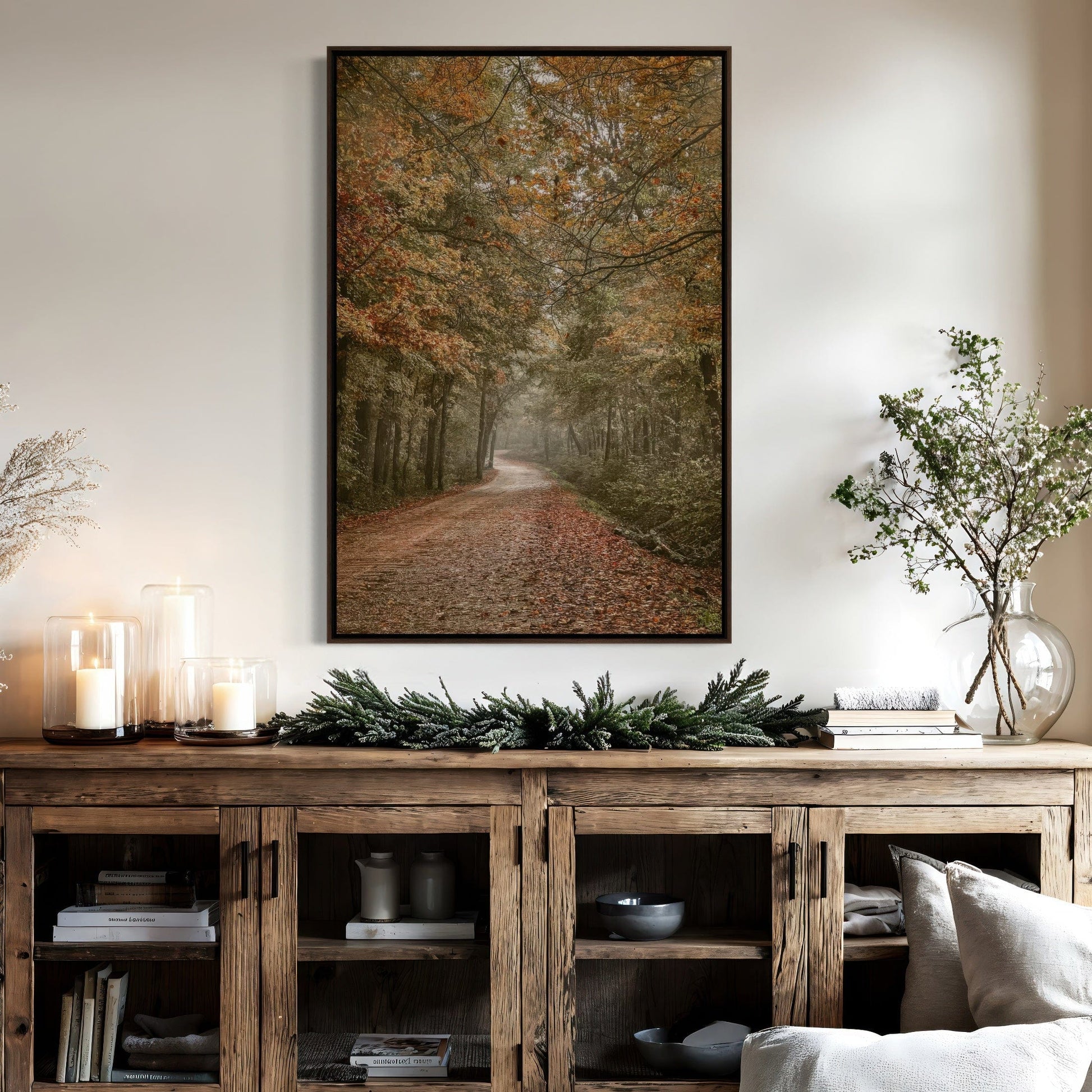 Scenic Arkansas Forest Road Wall Art Teri James Photography