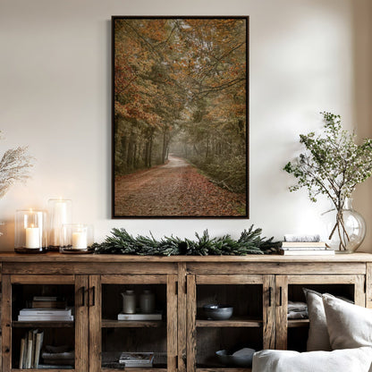 Scenic Arkansas Forest Road Wall Art Teri James Photography