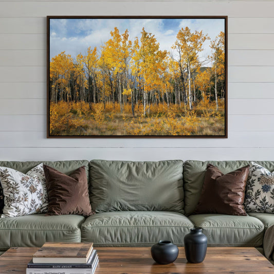 Scenic Aspen Tree Colorado Print Wall Art Teri James Photography