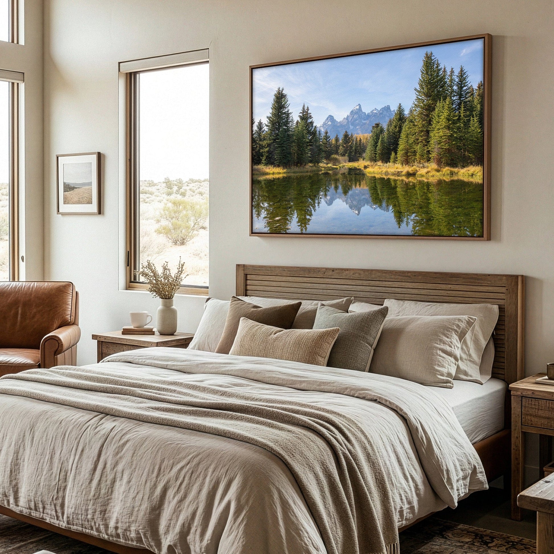 Schwabacher Landing in Grand Teton Mountains Wall Art Teri James Photography
