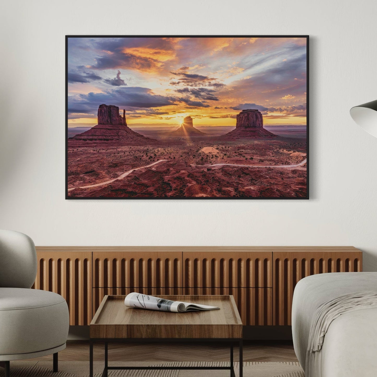 Southwest Home Decor Wall Art - Monument Valley Wall Art Teri James Photography