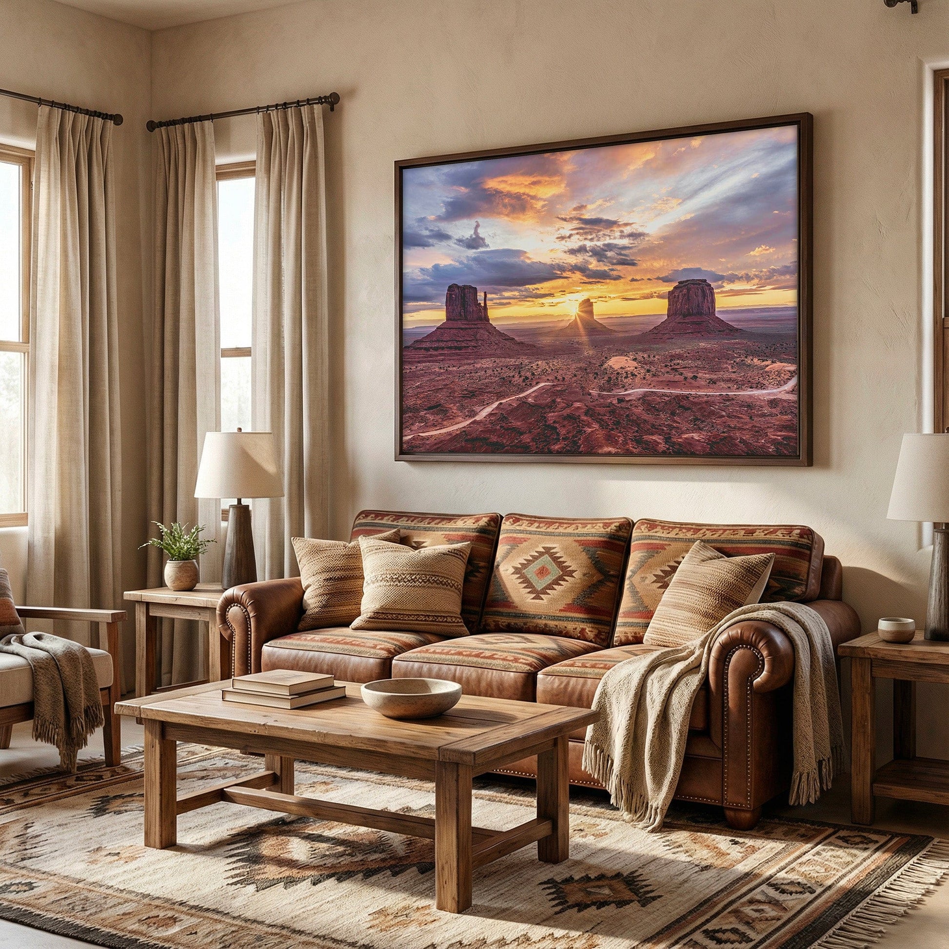 Southwest Home Decor Wall Art - Monument Valley Wall Art Teri James Photography