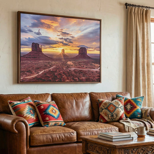 Southwest Home Decor Wall Art - Monument Valley Wall Art Teri James Photography
