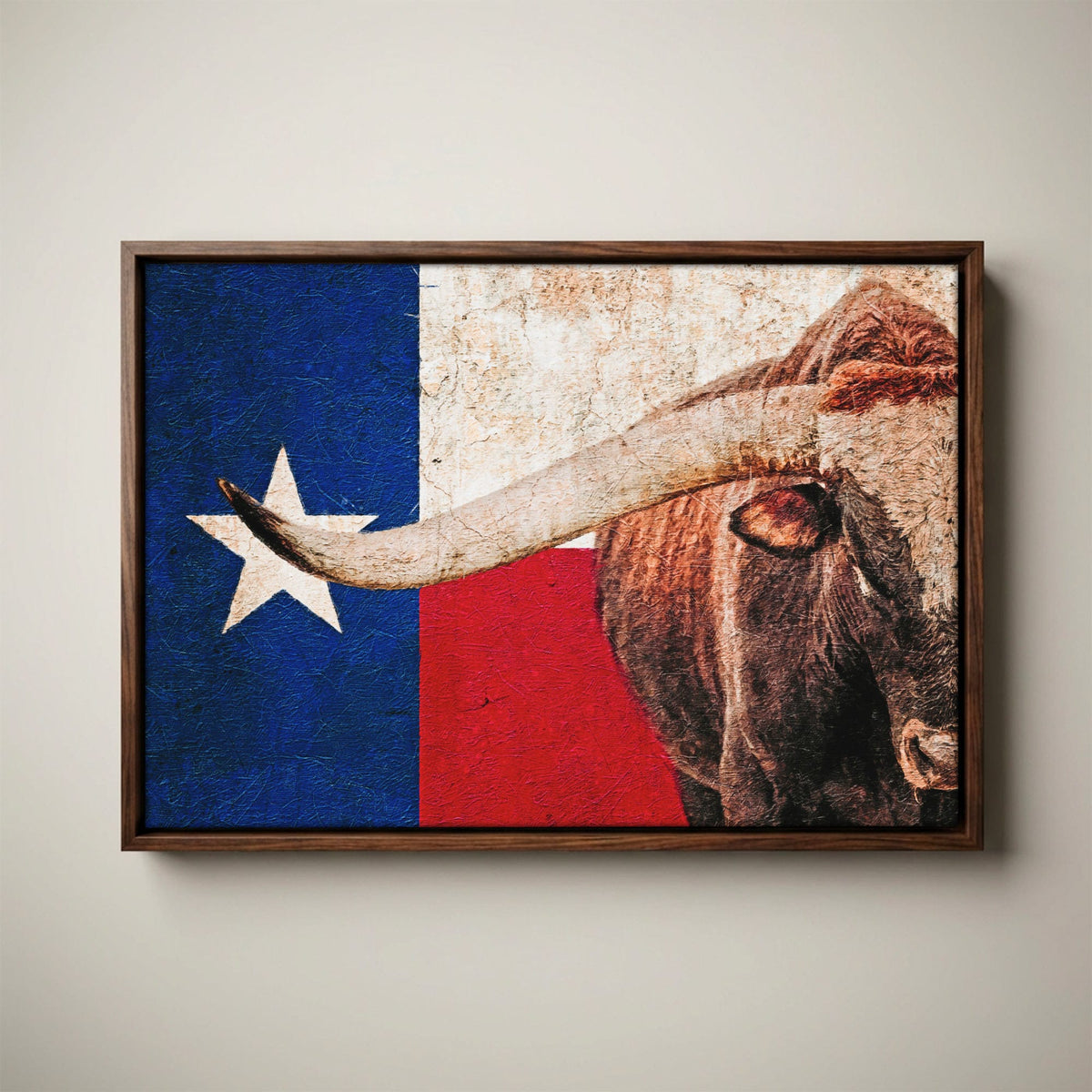 Texas Lone Star Flag Patriotic Home Decor