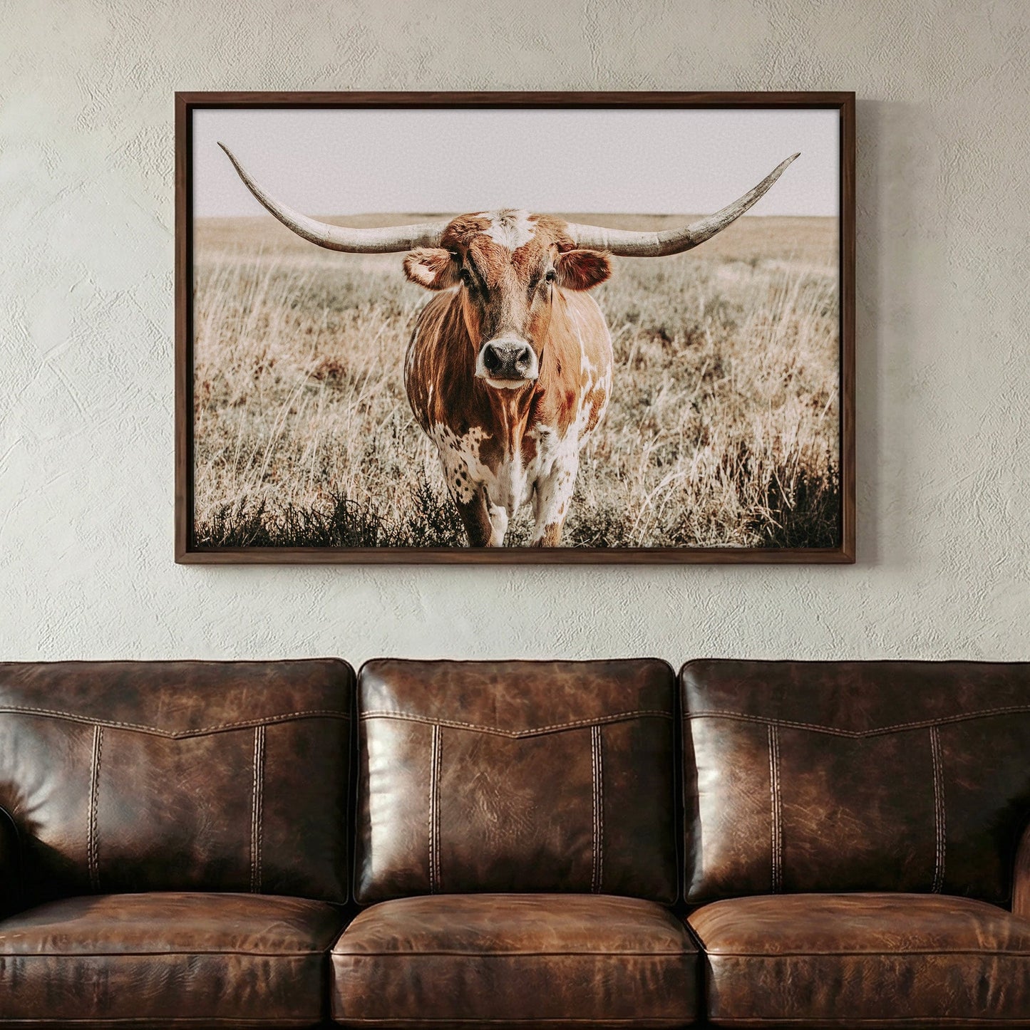 Texas Longhorn Canvas Wall Art Wall Art Teri James Photography