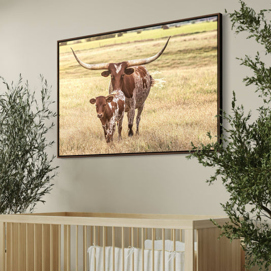 Texas Style Longhorn Wall Art Wall Art Teri James Photography