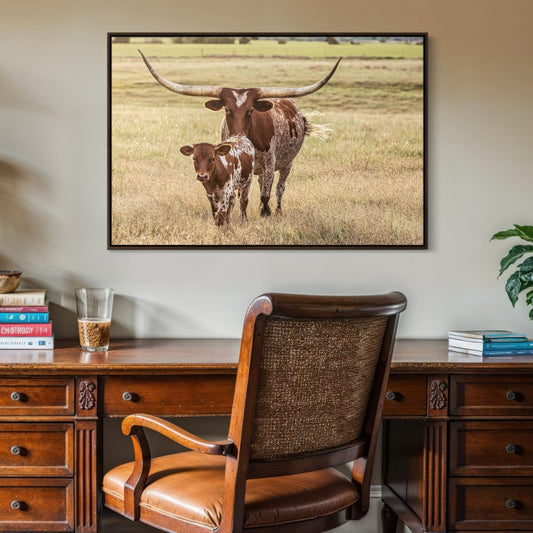 Texas Style Longhorn Wall Art Wall Art Teri James Photography
