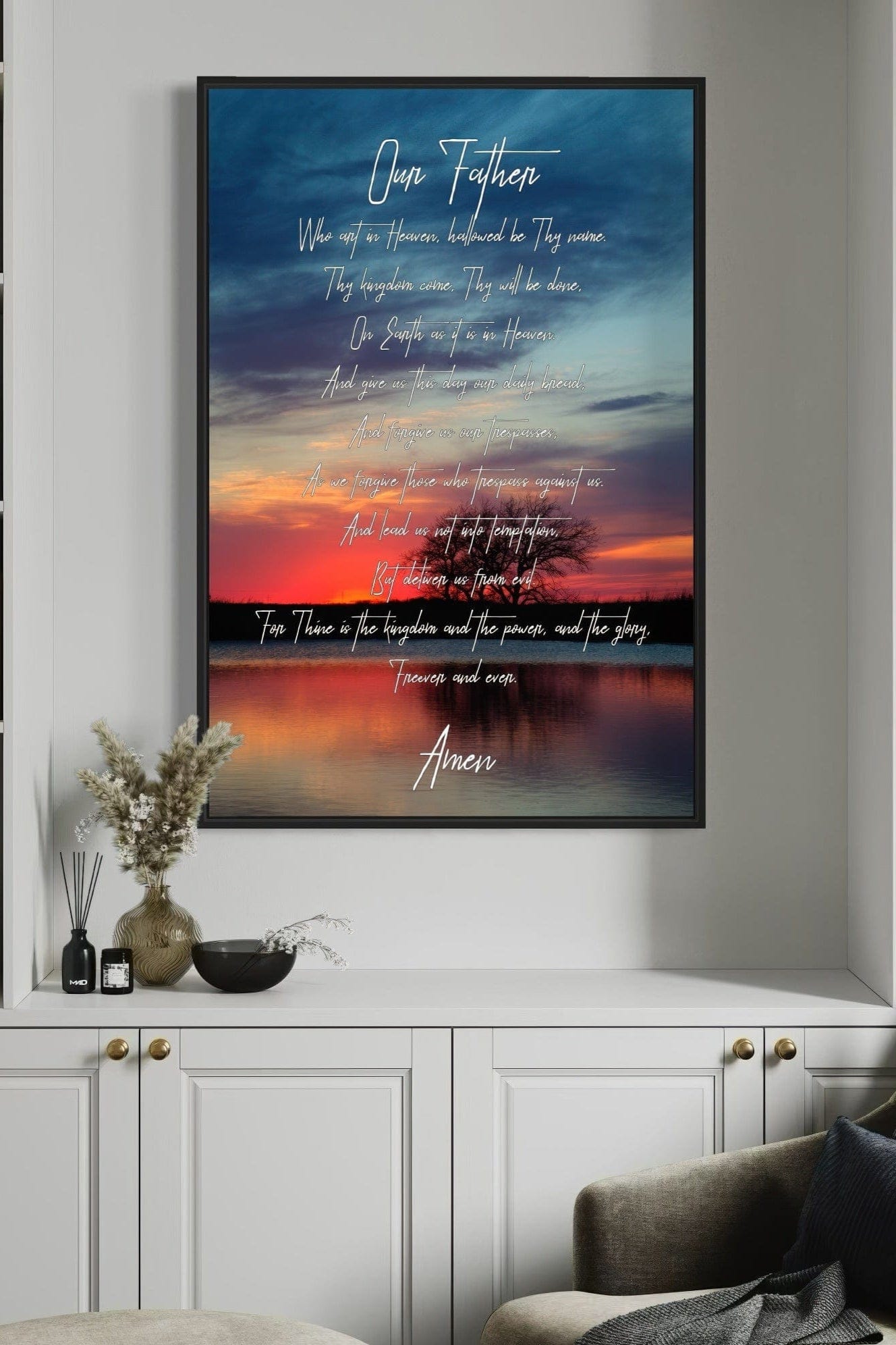 The Lord's Prayer Inspirational Wall Art Wall Art Teri James Photography