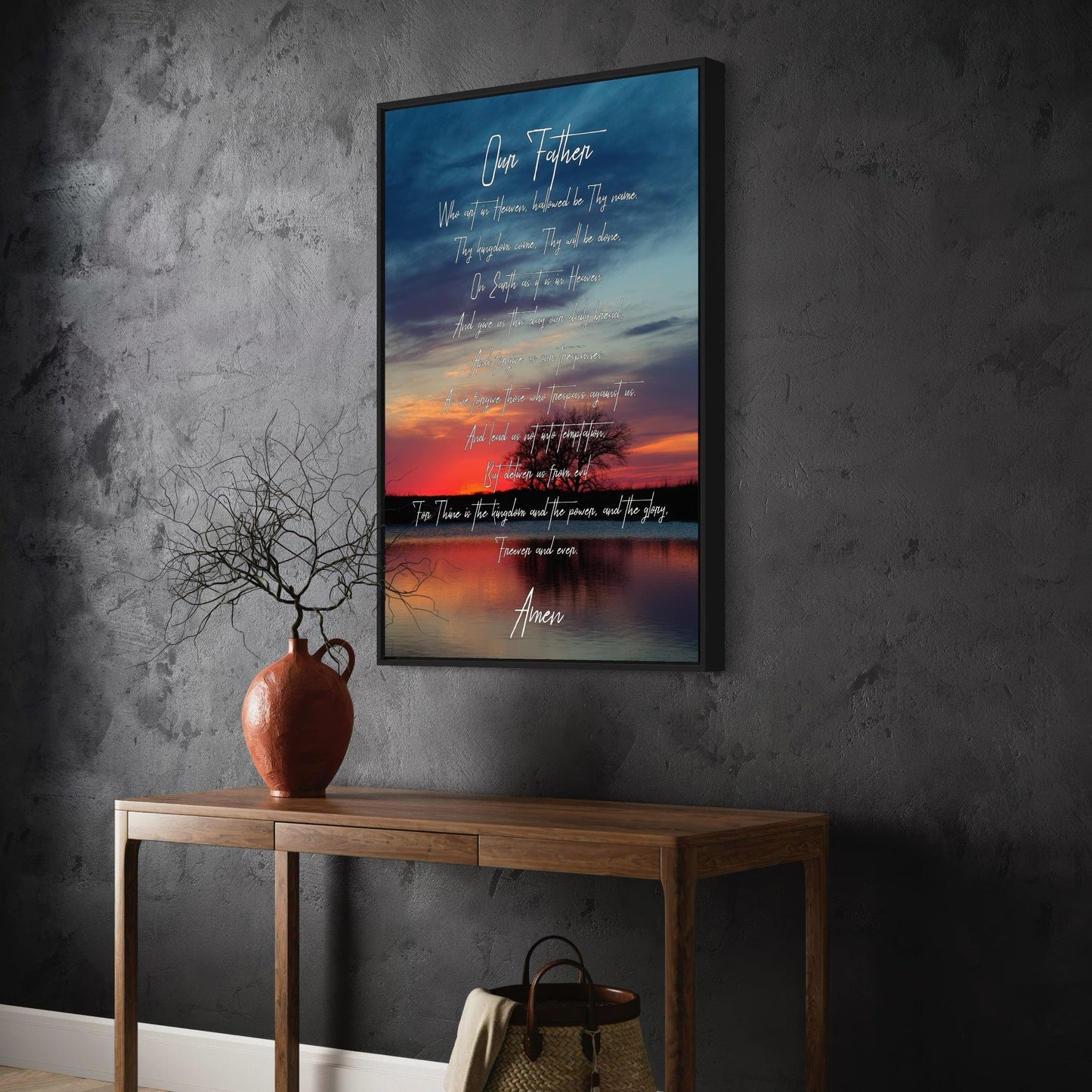 The Lord's Prayer Inspirational Wall Art Wall Art Teri James Photography