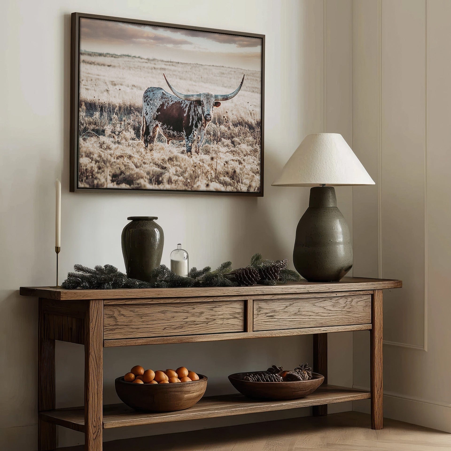 Western Art Longhorn Print Wall Art Teri James Photography