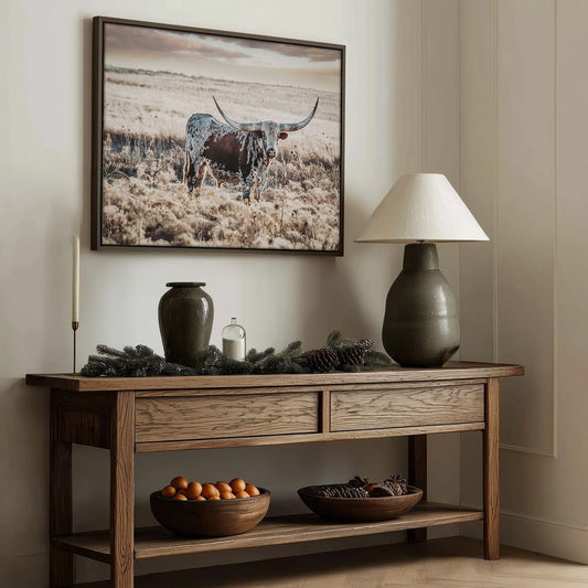 Western Art Longhorn Print Wall Art Teri James Photography