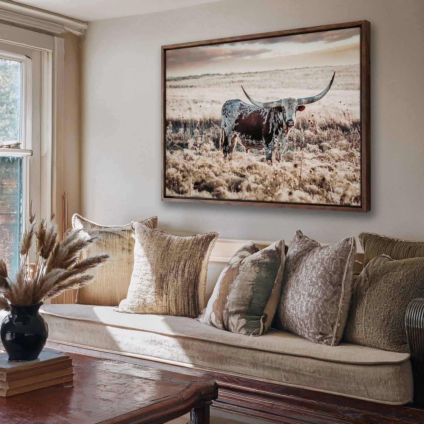 Western Art Longhorn Print Wall Art Teri James Photography