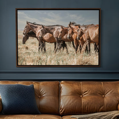 Western Decor Wild Horse Canvas Print Wall Art Teri James Photography