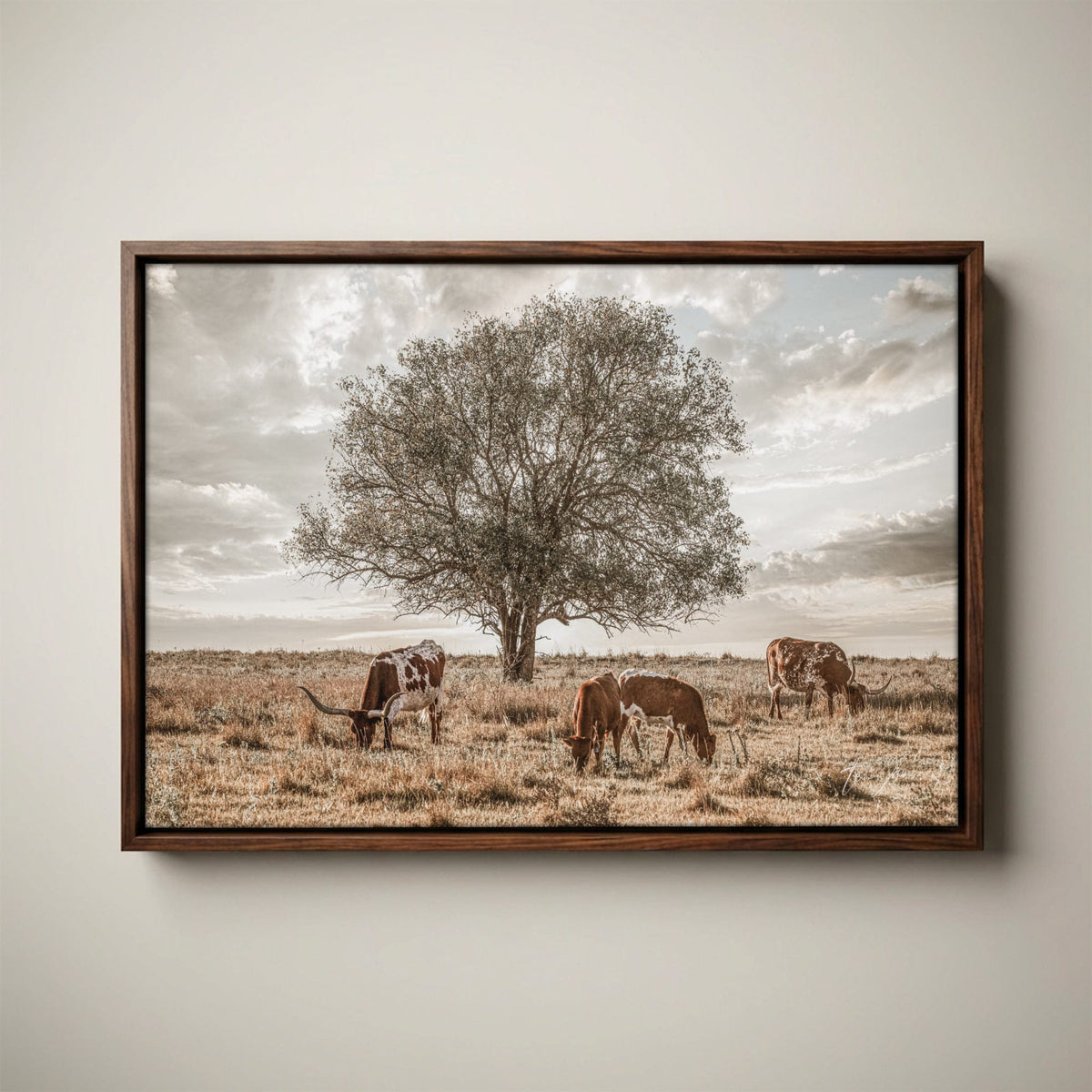 Western Landscape Art - Flint Hills Rustic Wall Decor