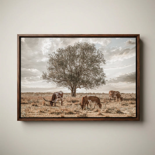 Western Landscape Art - Flint Hills Rustic Wall Decor