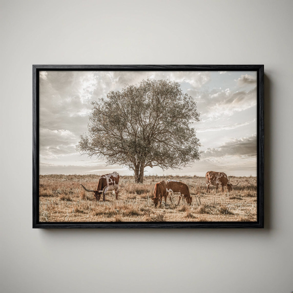 Western Landscape Art - Flint Hills Rustic Wall Decor